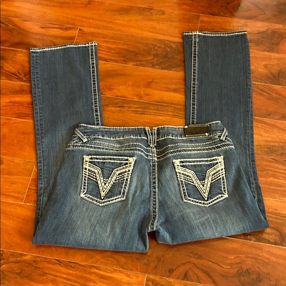 vigoss chelsea slim bootcut jeans